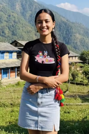 Rakshit crop top black colour car print